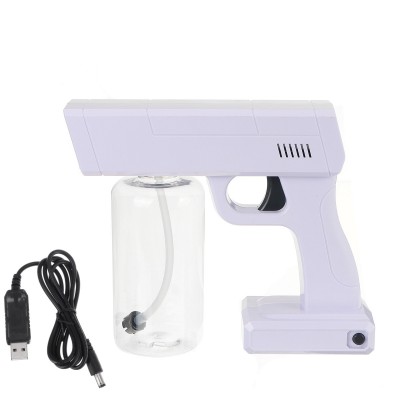 500ML Wireless Atomizing Sprayer Blue Light Nano Steam Widely Used Spray Guns Disinfection Sterilization