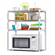 4 Layers Organier Storage Shelf Rack Bracket Easy Assemable For Kitchen Home Bathroom 58 28 6cm