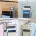 5 Layers Pants Hanger Trousers Towels Hanging Cloth Clothing Rack Space Saver