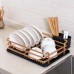 Kitchen Dish Drain Rack Shelf Cookware Drying Rack Kitchen Organizer Chopsticks Bowl Storage Baskets Houseware Rack