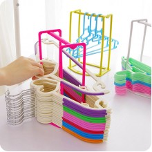 Creative Clothes Hanger Storage Rack Multifunctional Clothespin Oraganizer Holder